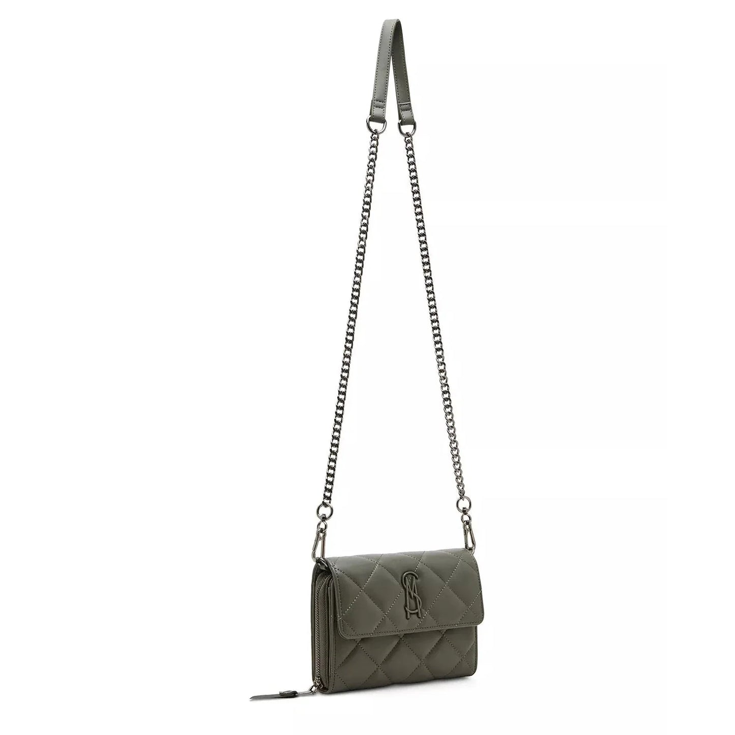 Steve Madden Carina Crossbody Wallet, Olive