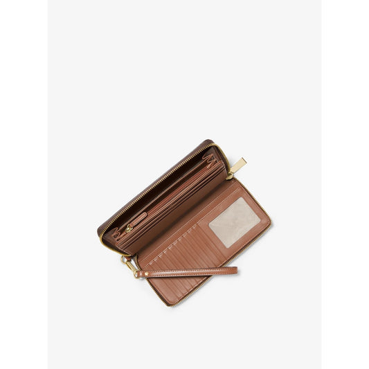 Michael Kors Large Continental Wallet, Brown Signature