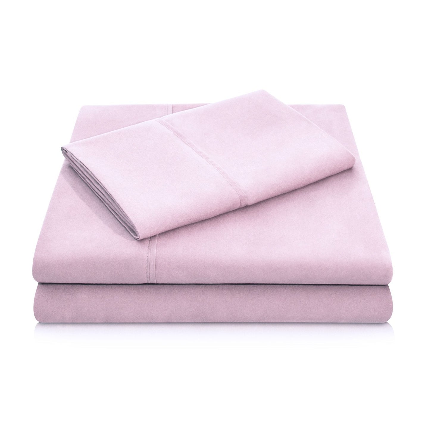 Brushed Microfiber Sheet Set, Blush