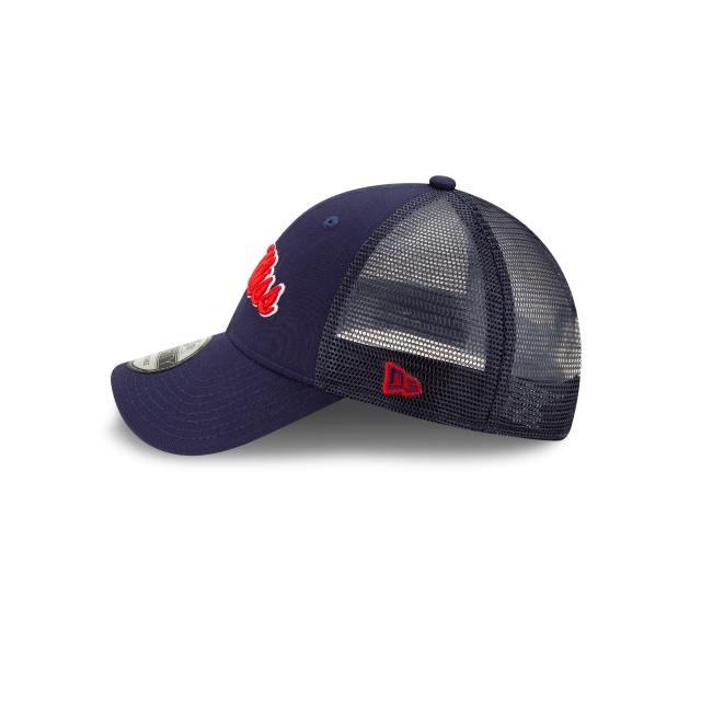 940 TRUCKER OLE MISS REB - NAVY