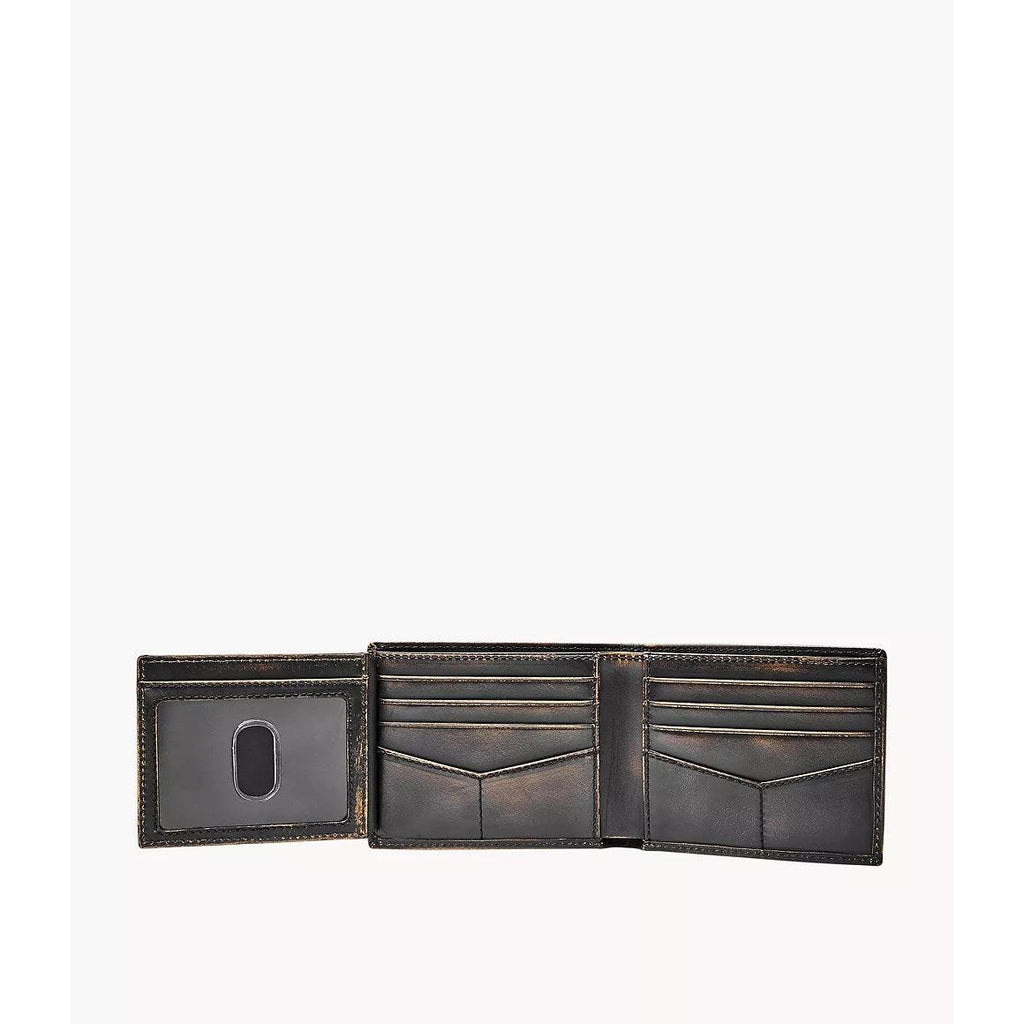 Fossil Wade Bifold Wallet, Black
