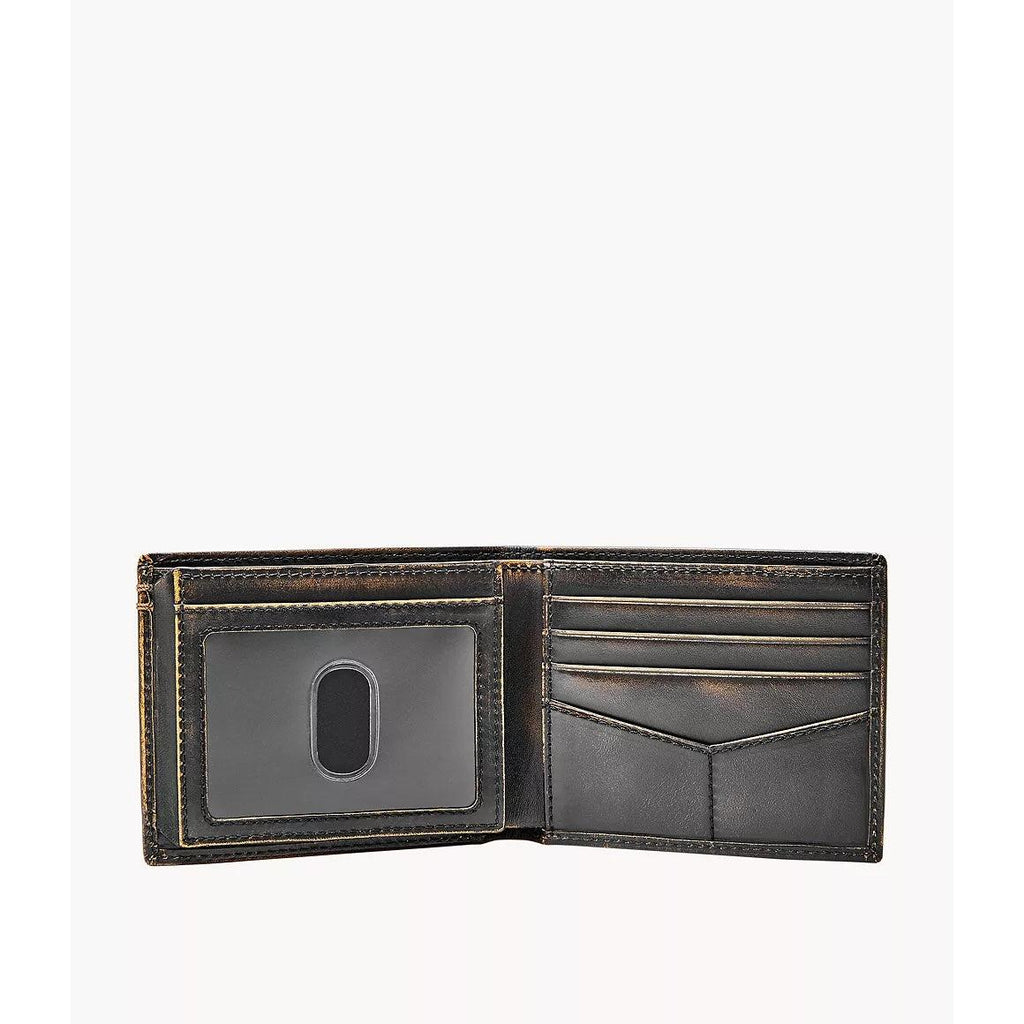 Fossil Wade Bifold Wallet, Black