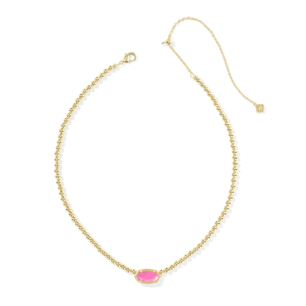 Kendra Scott Elisa Gold Beaded Necklace, Azalea Illusion