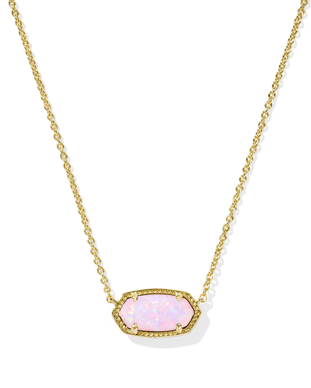 Kendra Scott Elisa Necklace, Blush Pink Opal