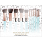 ELLE Deluxe 10 Piece Total Eye & Face Brush Set