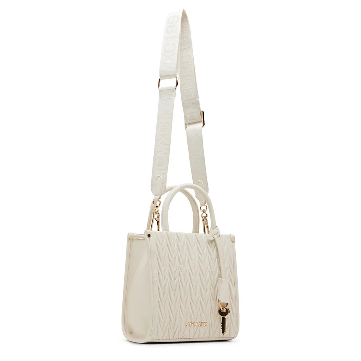 Steve Madden Larry Tote Bag, Chalk