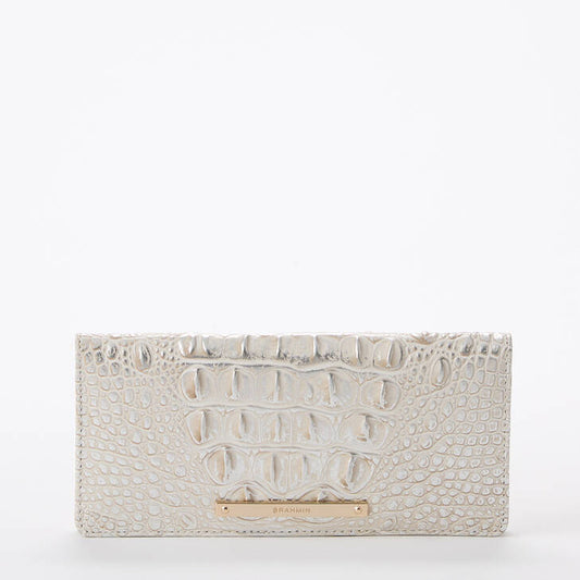 Brahmin Melbourne Collection Ady Wallet, Ivory Dream