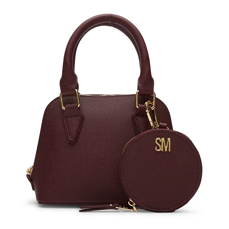 Steve Madden Hope Mini Satchel, Wine