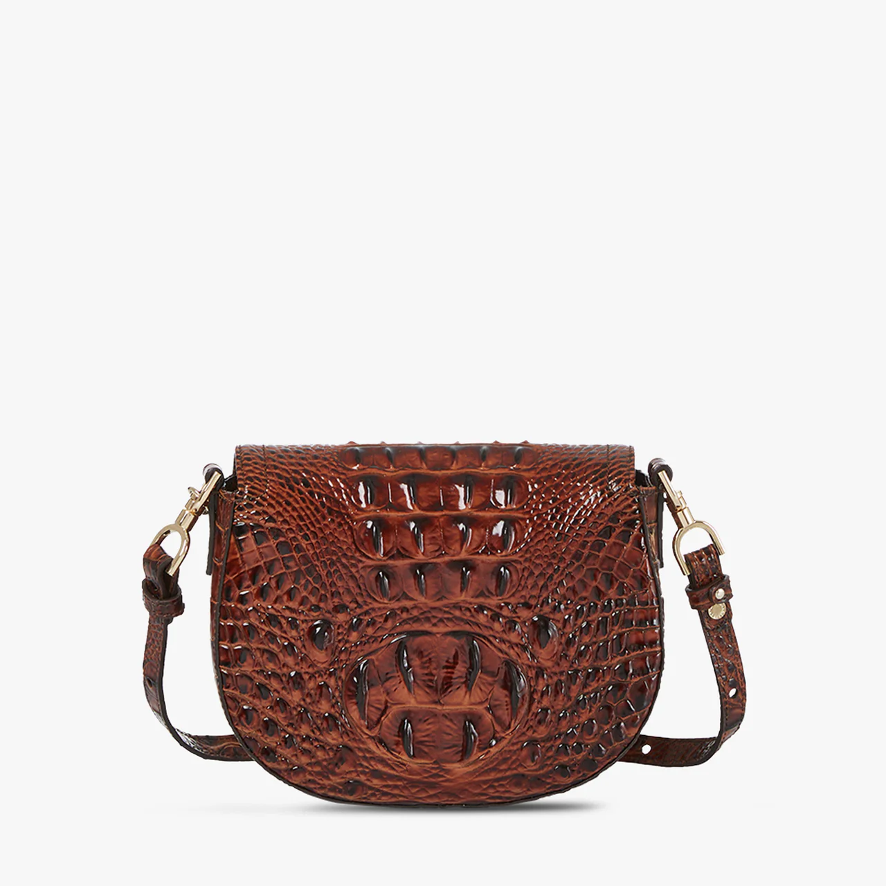 Brahmin Melbourne Collection Briar Crossbody, Pecan