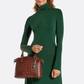 Brahmin Melbourne Collection Duxbury Satchel, Evergreen Ombre