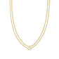 Kendra Scott Emilie Iridescent Drusy Multistrand Necklace, Gold